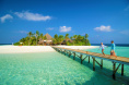 Günstige Malediven Ferien auf Mirihi Island Resort